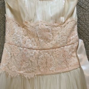 Jessica McClintock Tulle tea length dress